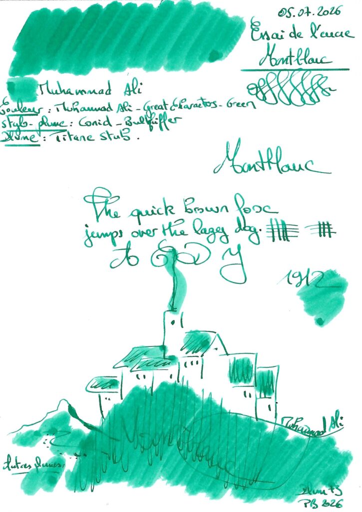 Muhammad Ali Ink Montblanc